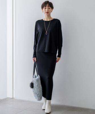 iCB 【洗える】レーヨンブレンド ドルマンスリーブニット 楽天市場】【洗える】レーヨンブレンド ドルマンスリーブニット