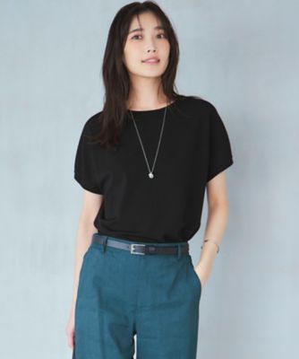 【洗える】レーヨンポリエステルストレッチ　プルオーバー　ニット（ＫＲ２３ＧＭ０４５４）