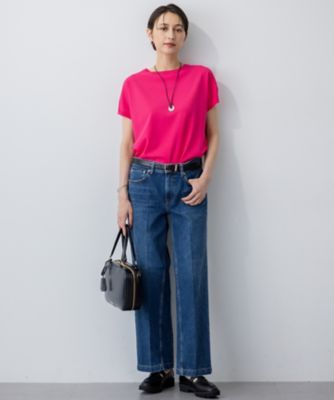 【超美品】「23区」レーヨンポリエステルストレッチプルオーバーニット 新色追加／洗える】レーヨンポリエステルストレッチ プル