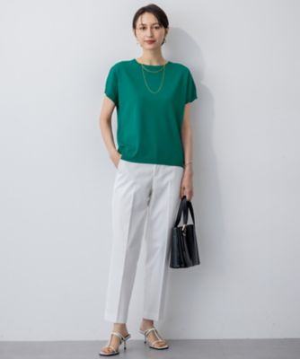 23区ニジュウサンク【洗える】レーヨンポリエステルストレッチ フレア ニット 洗える】レーヨンポリエステルストレッチ フレア ニット / 23区