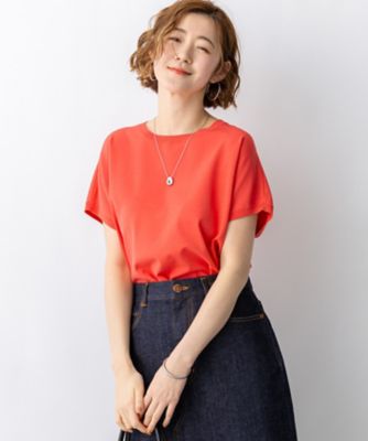 ＜23区 (Women)＞【新色追加／見上愛さん着用】レーヨンポリエステルストレッチ　プルオーバー　ニット（ＫＲ２３ＬＭ０４５４）