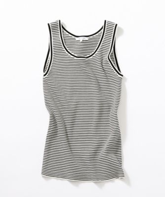 23区 L (Women/大きいサイズ)/ニジュウサンク エル 【新色追加/Oggi6月号掲載】コットンリブ タンクトップ(KR26CM0365)
