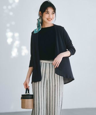 【新色追加／ＶＥＲＹ５月号掲載】レーヨンポリエステルストレッチ　プルオーバー　ニット（ＫＲ２６ＣＭ０４５４）