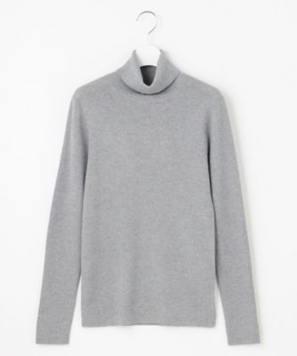 【Ｏｇｇｉ１月号／ＣＬＡＳＳＹ．１１月号掲載】ウーステッドウール　リブタートルネック　ニット（ＫＲ２６ＣＷ０４５４）