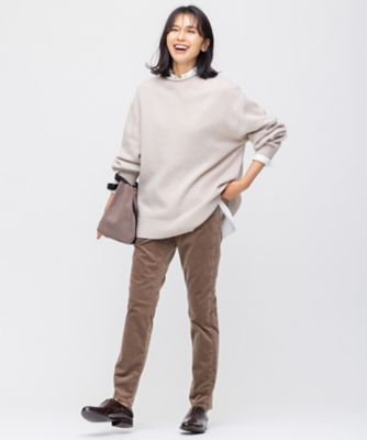 素敵なあの人掲載】ウールカシミヤブレンドバルキー モック