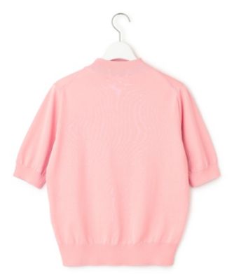 【Ｏｇｇｉ４月号掲載／洗える】プレミアムビオコットン　半袖　ニット（ＫＲ２７ＣＳ０２５１）