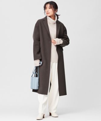 23区ウールカシミヤブレンドバルキー タートルネック ニット 23区ウールカシミヤブレンドバルキータートルネックニット