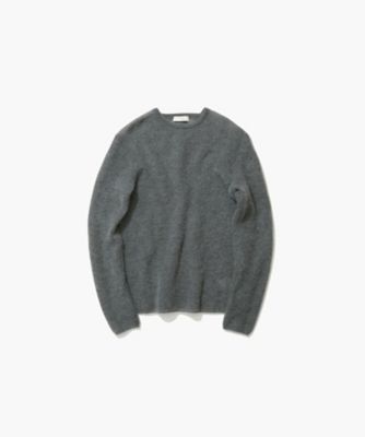 ＜ATON (Women/Men)＞ＳＵＰＥＲ　ＫＩＤ　ＭＯＨＡＩＲ　｜　クルーネックセーター（ＫＲＡＧＣＷ０７１７）