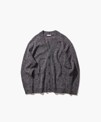 ＜ATON (Women/Men)＞ＢＡＢＹ　ＷＯＯＬ　ＭＯＵＬＩＮＥ　｜　オーバーサイズカーディガン　－　ＵＮＩＳＥＸ（ＫＲＡＧＣＷ０９０６）