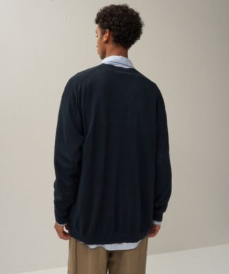 ✨新品未使用 ATON COTTON SILK VNECK カーディガン シルク COTTON SILK | Vネックカーディガン / ATON | ファッション通販