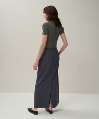 ＲＡＭＩＥ　ＷＯＯＬ　ＲＩＢ　｜　ショートスリーブセーター（ＫＲＡＧＧＭ０２１３）