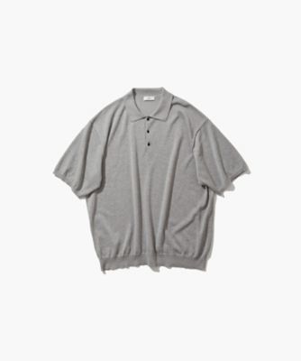 ＣＯＴＴＯＮ　ＷＡＳＨＩ　ＫＮＩＴ　｜　ハーフスリーブポロセーター　－　ＵＮＩＳＥＸ（ＫＲＡＧＧＭ０３００）