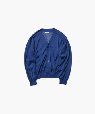 エイトン コットンニットカーディガン チャコールグレー サイズ04 11008KRAGCM0104003001?$VS_1500$