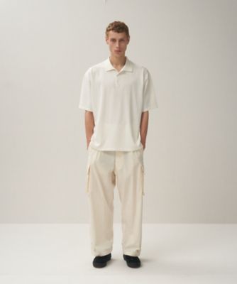 FRESCA KNIT ｜ ハーフスリーブポロセーター