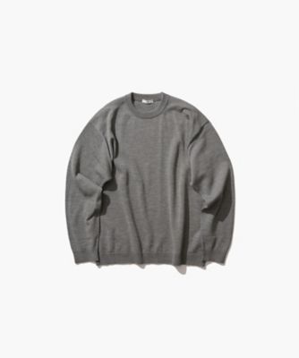 ＷＯＯＬ　ＷＡＳＨＩ　｜　クルーネックセーター　－　ＵＮＩＳＥＸ（ＫＲＡＧＧＷ０１０２）