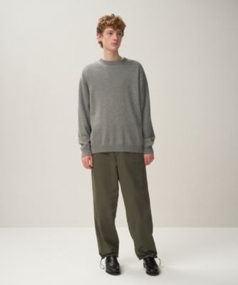 ＷＯＯＬ　ＷＡＳＨＩ　｜　クルーネックセーター　－　ＵＮＩＳＥＸ（ＫＲＡＧＧＷ０１０２）