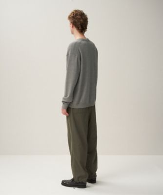 ＷＯＯＬ　ＷＡＳＨＩ　｜　クルーネックセーター　－　ＵＮＩＳＥＸ（ＫＲＡＧＧＷ０１０２）