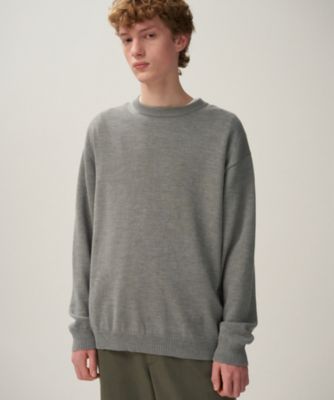 ＷＯＯＬ　ＷＡＳＨＩ　｜　クルーネックセーター　－　ＵＮＩＳＥＸ（ＫＲＡＧＧＷ０１０２）