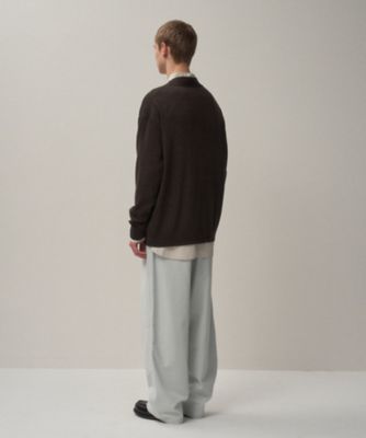ＷＯＯＬ　ＷＡＳＨＩ　｜　オーバーサイズカーディガン　－　ＵＮＩＳＥＸ（ＫＲＡＧＧＷ０１０４）