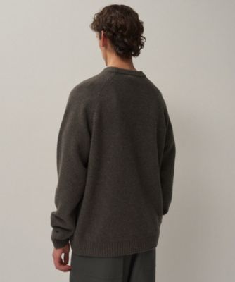 LAMBS WOOL ｜ クルーネックセーター － UNISEX