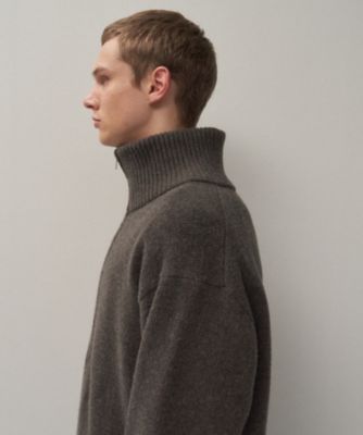 Stone  ウール ハーフジップ ネックウォーマー PLUS】ダブルジップネックウォーマー｜WOMEN｜250HAP70-248I