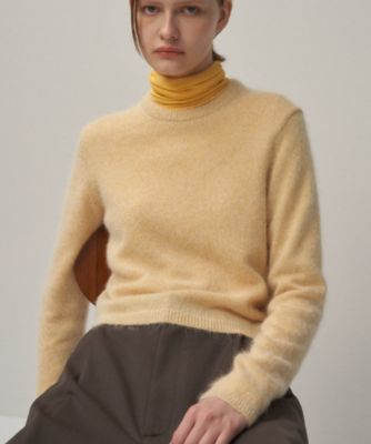 SILK ALPACA ｜ クルーネックセーター