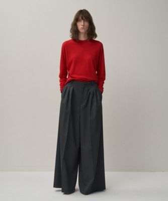 美品✨エイトン ATON カシミヤ100% シームレスニットセーター グレー ATON（エイトン）の「【ATON/エイトン】ROYAL CASHMERE FUR V