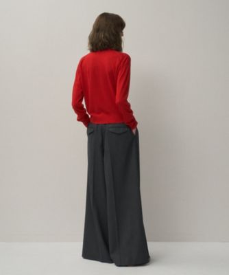 GARMENT DYED CASHMERE SILK ｜ クルー