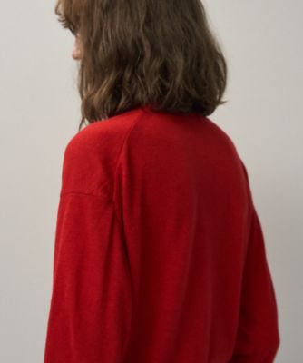 ATON ＣＯＴＴＯＮ　ＳＩＬＫ　ＣＡＳＨＭＥＲＥ　クルーネックセーター ATON セーター ニット 「ATON」COTTON SILK CASHMERE CREWNECK