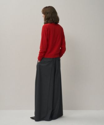 GARMENT DYED CASHMERE SILK ｜ クルー