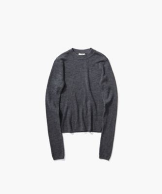 RAMIE WOOL RIB ｜ リブモックネックセーター