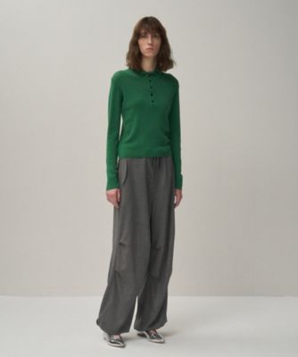 RAMIE WOOL RIB ｜ リブポロセーター