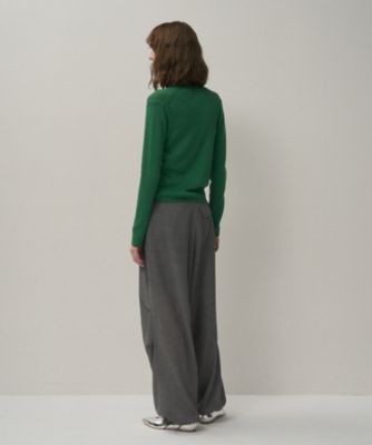 RAMIE WOOL RIB ｜ リブポロセーター