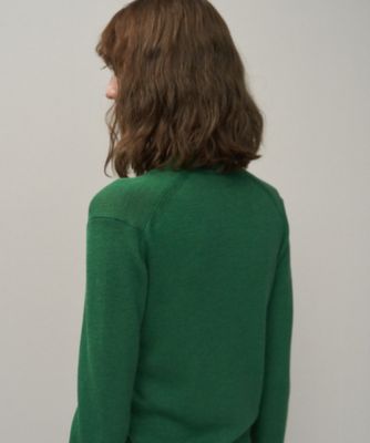 RAMIE WOOL RIB ｜ リブポロセーター