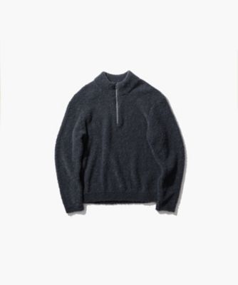 KID MOHAIR LOOP ｜ ハーフジップセーター