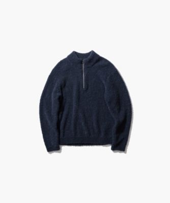 KID MOHAIR LOOP ｜ ハーフジップセーター