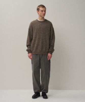 WOOL ALPACA MOHAIR ｜ クルーネックセーター