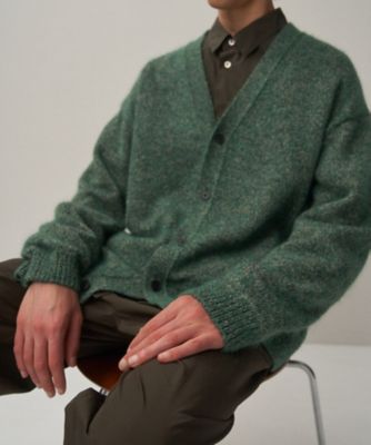 WOOL ALPACA MOHAIR ｜ オーバーサイズカーディガン