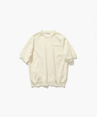 FINE COMPACT COTTON ｜ クルーネックセーター