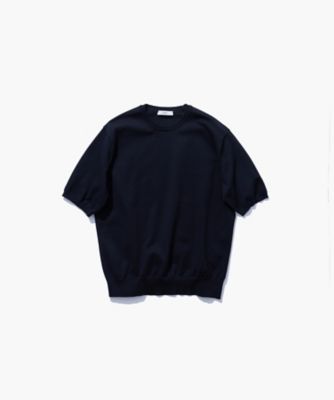 FINE COMPACT COTTON ｜ クルーネックセーター
