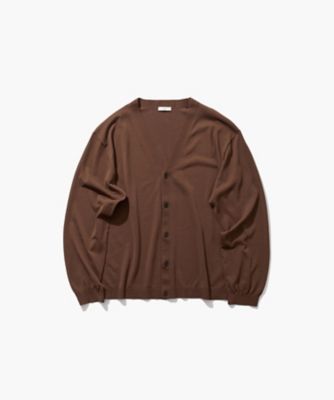 theory uxe 23SS Ice Cotton Aman カーディガン FINE ICE COTTON ｜ Vネックカーディガン
