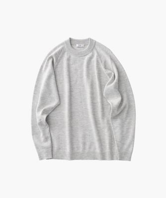 ＷＯＯＬ　ＷＡＳＨＩ　｜　クルーネックセーター　－　ＵＮＩＳＥＸ（ＫＲＡＧＮＭ０１０２）