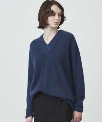 ＧＡＲＭＥＮＴ　ＤＹＥ　ＣＡＳＨＭＥＲＥ　｜　Ｖネックセーター（ＫＲＡＧＮＷ０９００）