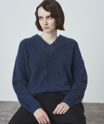 ＧＡＲＭＥＮＴ　ＤＹＥ　ＣＡＳＨＭＥＲＥ　｜　Ｖネックセーター（ＫＲＡＧＮＷ０９００）