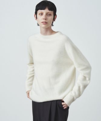 ＜ATON (Women/Men)＞ＧＡＲＭＥＮＴ　ＤＹＥ　ＣＡＳＨＭＥＲＥ　｜　クルーネックセーター（ＫＲＡＧＮＷ０９０１）