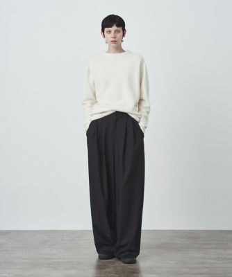 ＧＡＲＭＥＮＴ　ＤＹＥ　ＣＡＳＨＭＥＲＥ　｜　クルーネックセーター（ＫＲＡＧＮＷ０９０１）
