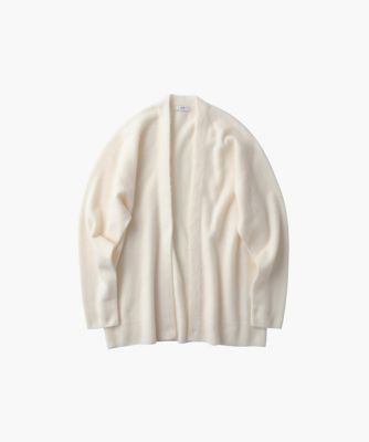 ＜ATON (Women/Men)＞ＧＡＲＭＥＮＴ　ＤＹＥ　ＣＡＳＨＭＥＲＥ　｜　ショートカーディガン（ＫＲＡＧＮＷ０９０２）