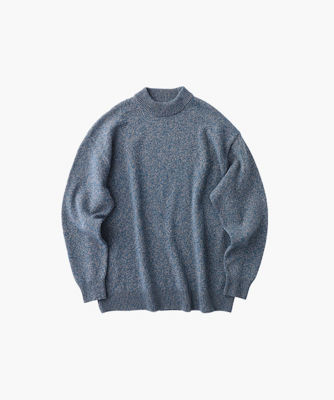 ＷＯＯＬ ＭＯＵＬＩＮＥ ｜ モックネックセーター － ＵＮＩＳＥＸ