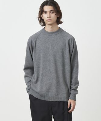 ＜ATON (Women/Men)＞ＷＯＯＬ　ＷＡＳＨＩ　｜　クルーネックセーター（ＫＲＡＧＳＭ０１０２）