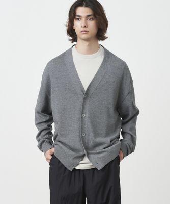 ATON カーディガン ATON (エイトン)NATURAL DYE WOOL CARDIGAN